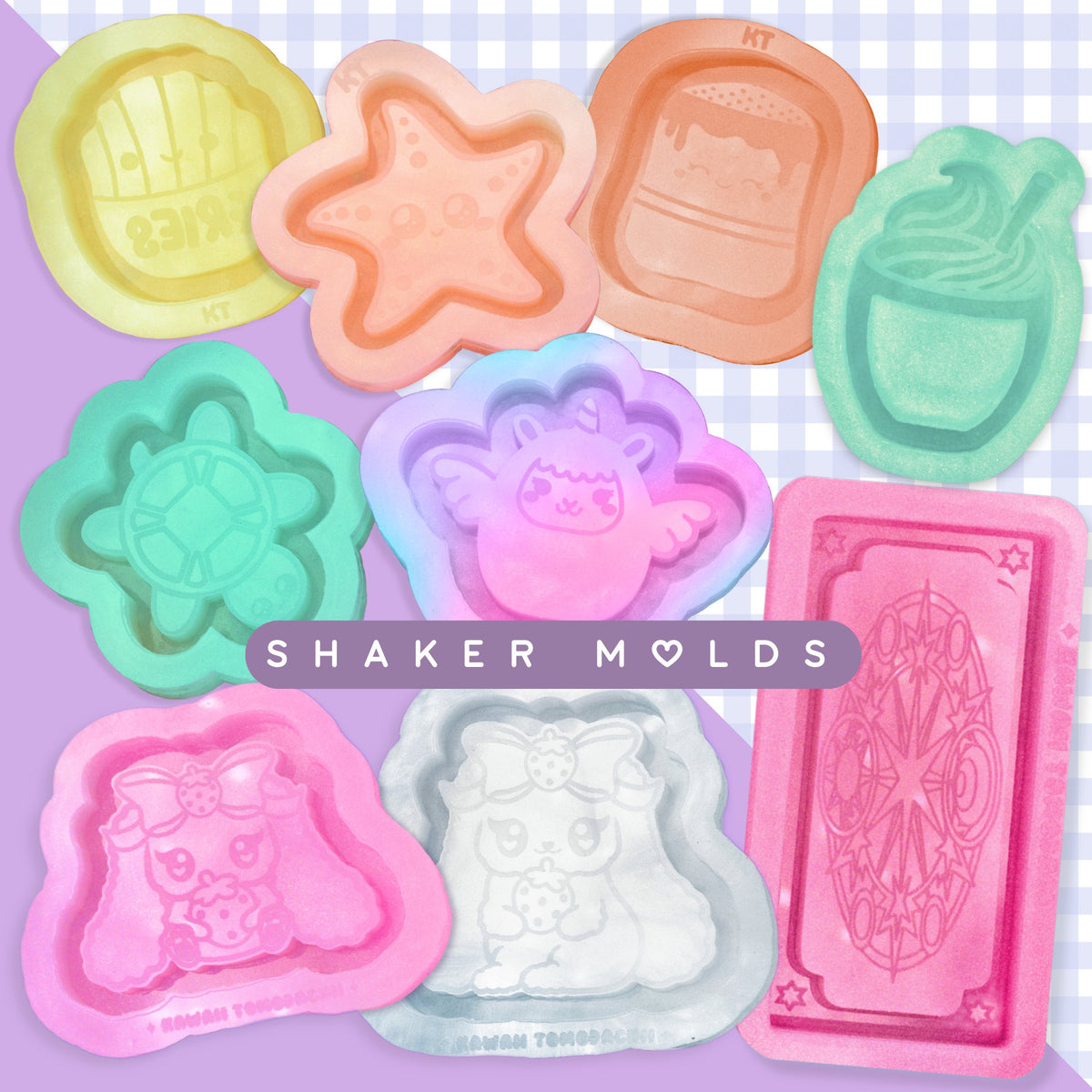 Shaker Molds – Kawaii Molds By Kawaii Tomodachii