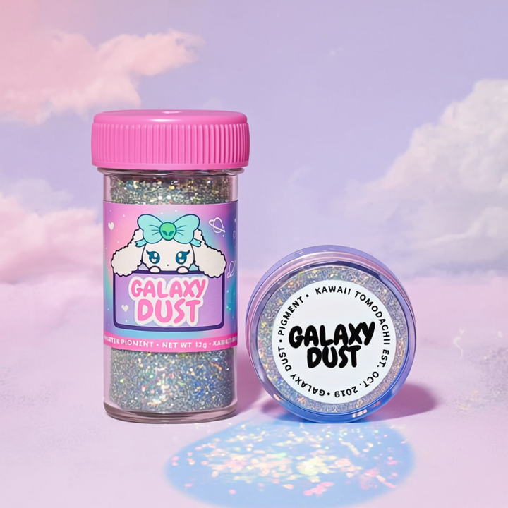 Galaxy Dust Holographic Pigment Flake Powder Glitter