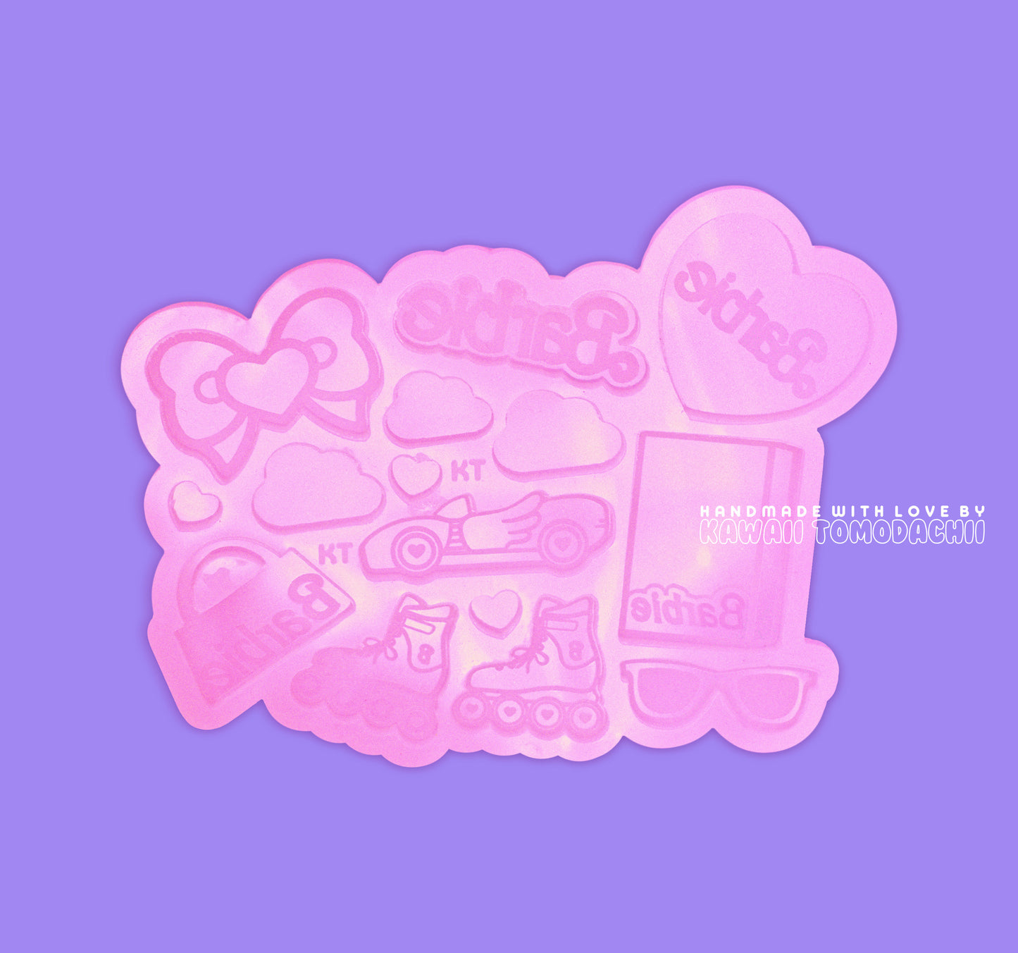 Doll Themed Deco Palette Silicone Mold