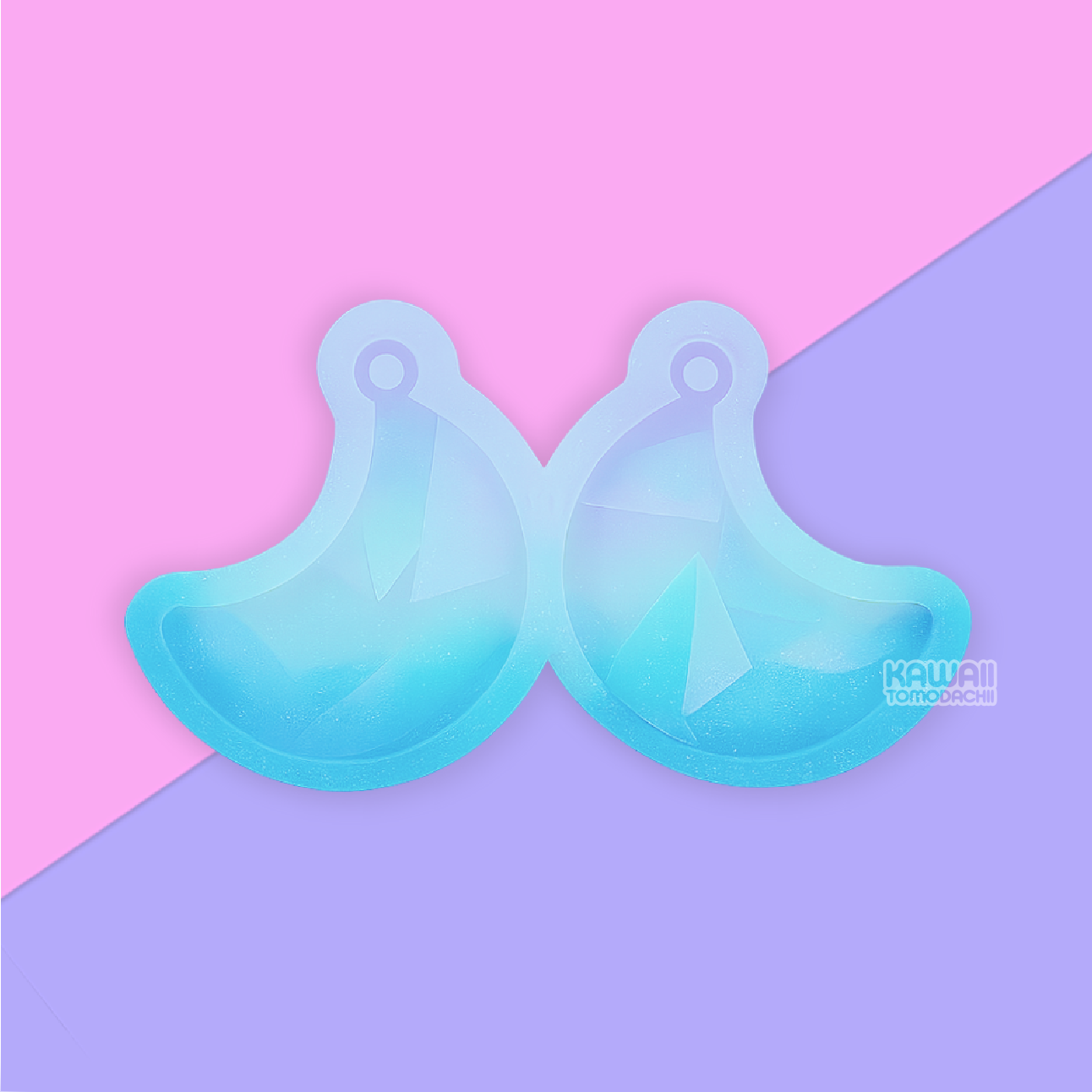 Holographic Moon Earring Mold