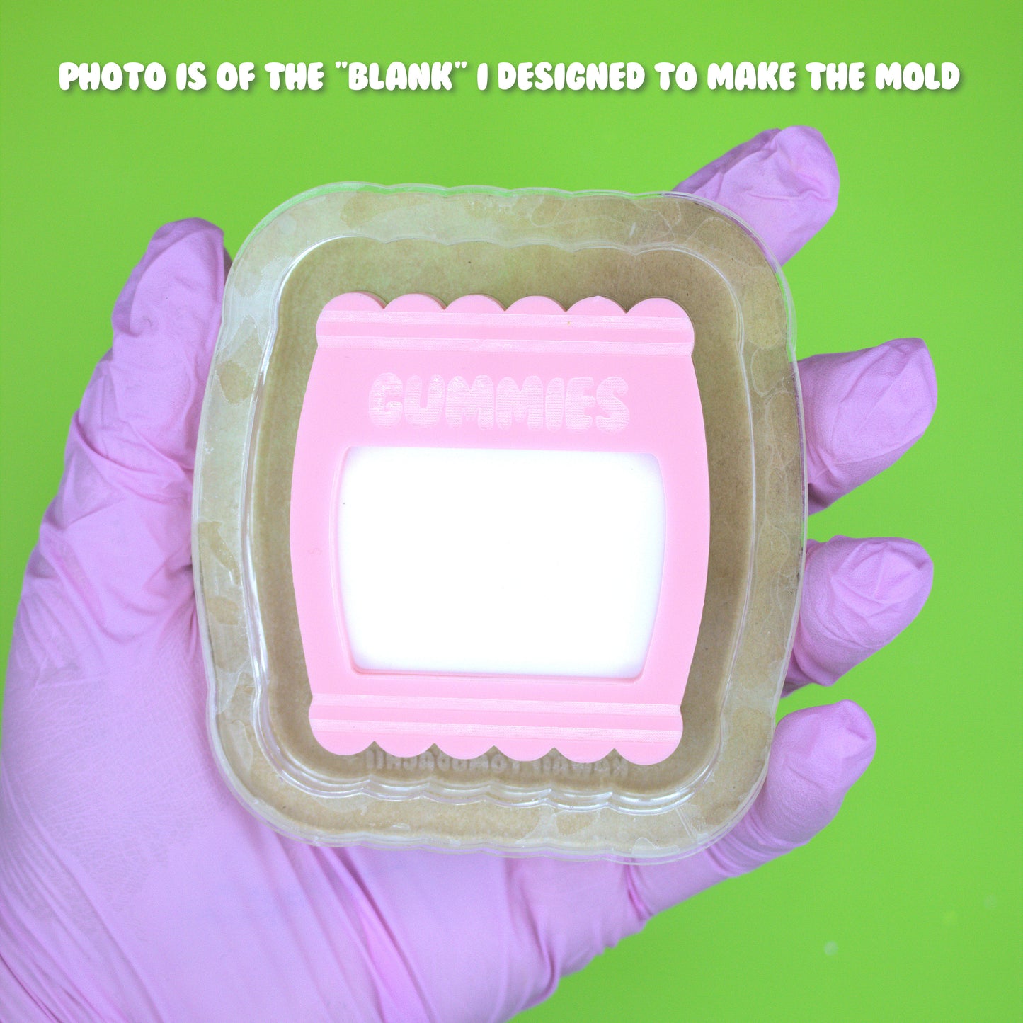 Gummies Bag Shaker Mold