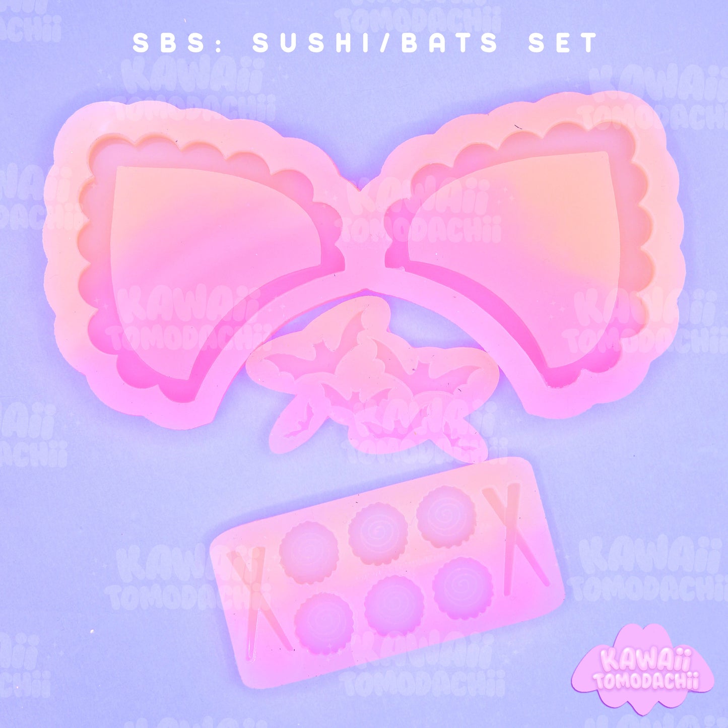 Kitty Ears (Shaker) Mold & Mold Sets For Making Kitty Ears Headband