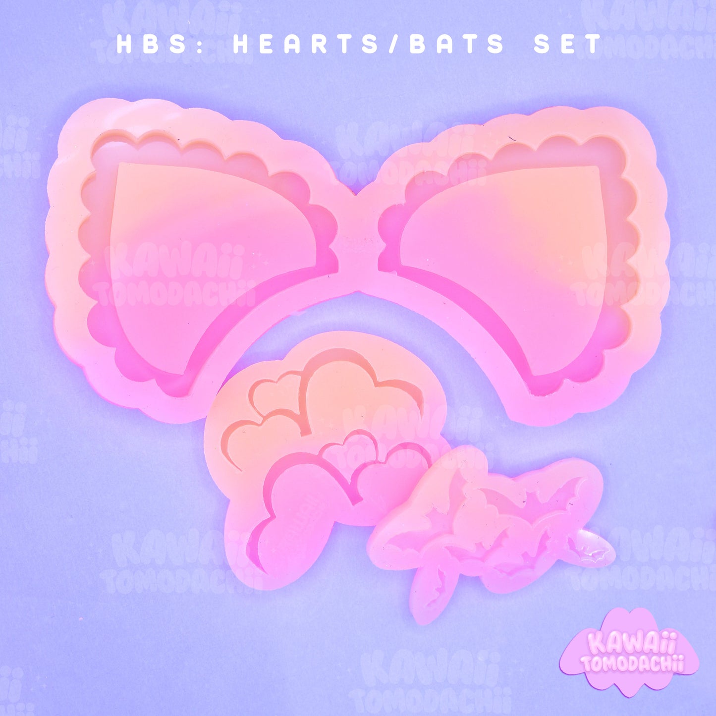 Kitty Ears (Shaker) Mold & Mold Sets For Making Kitty Ears Headband