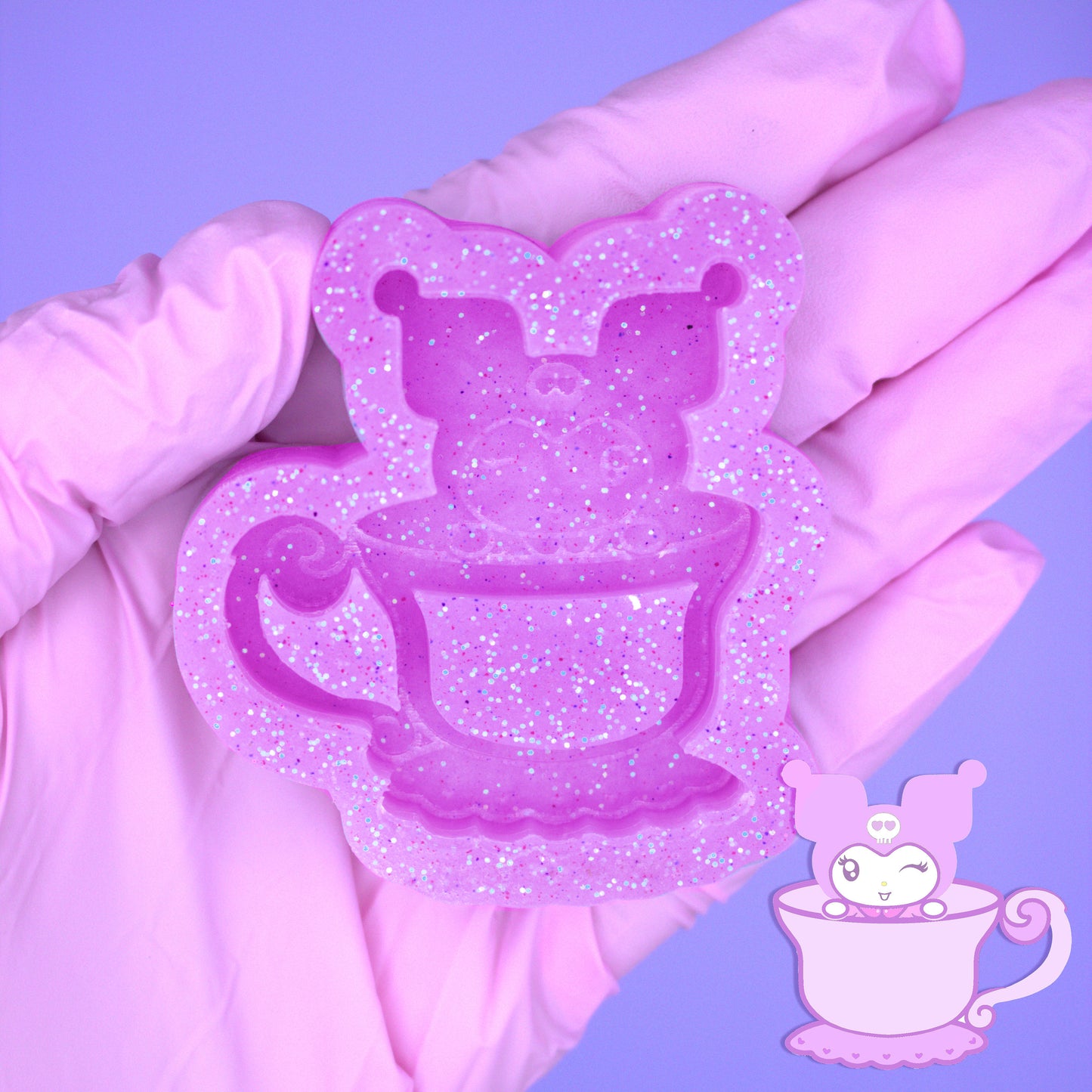 (BUNDLE) Animals in Teacups Shaker Molds