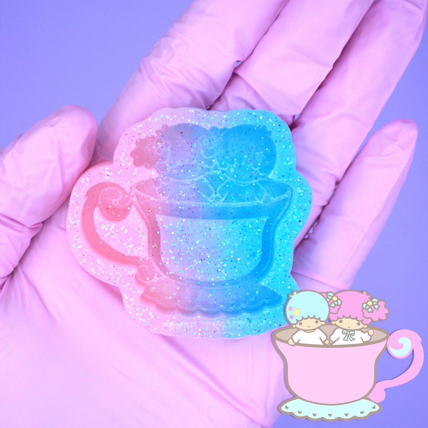 (BUNDLE) Animals in Teacups Shaker Molds