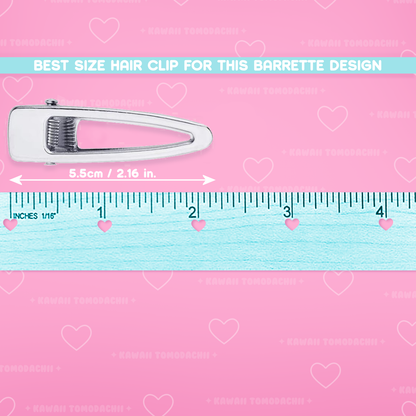 Kawaii Wavy Barrette Mold