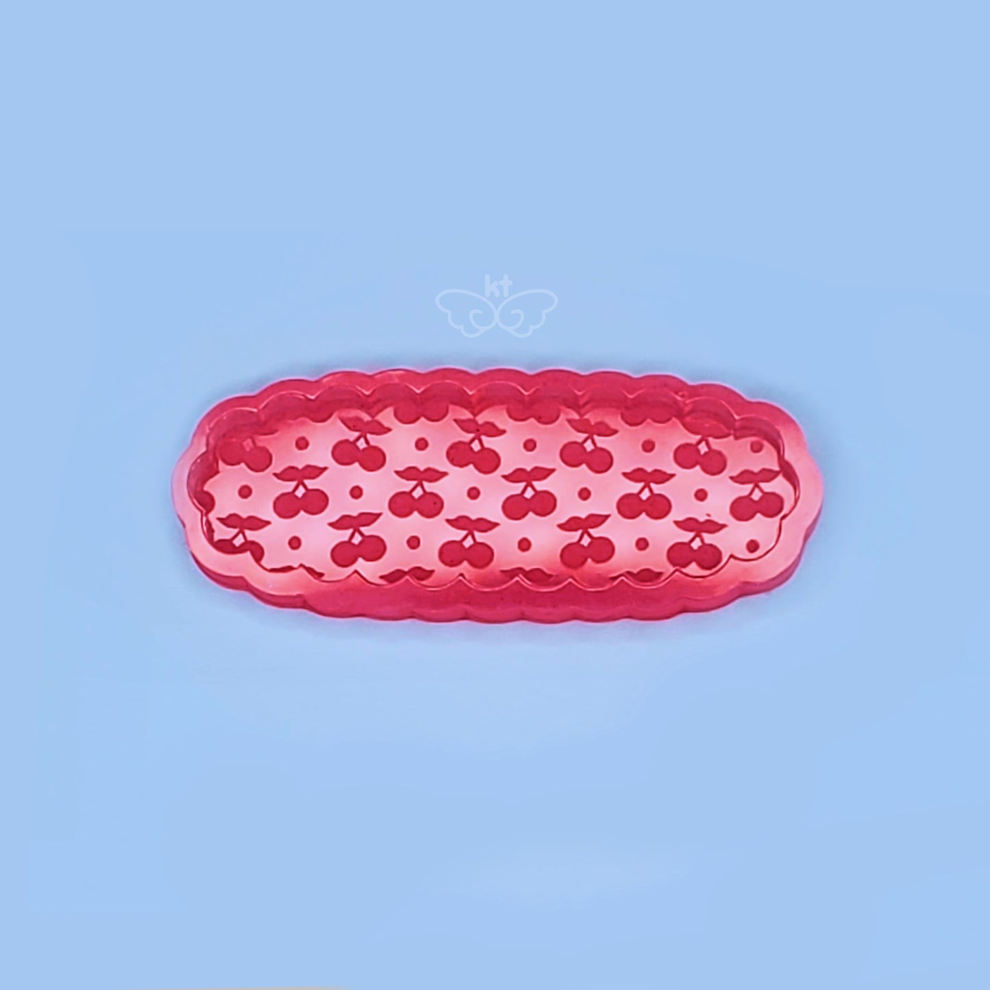 Cherry Barrette Silicone Mold