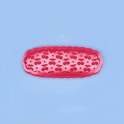 Cherry Barrette Silicone Mold