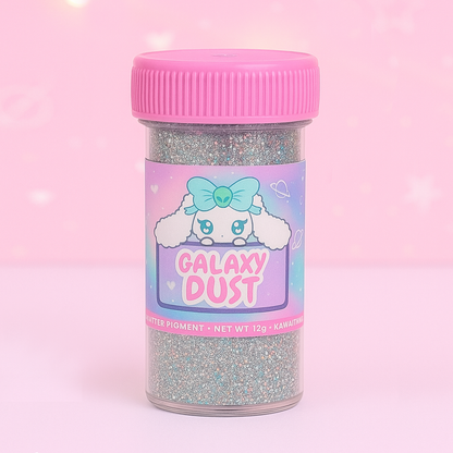 Galaxy Dust Holographic Pigment Flake Powder Glitter
