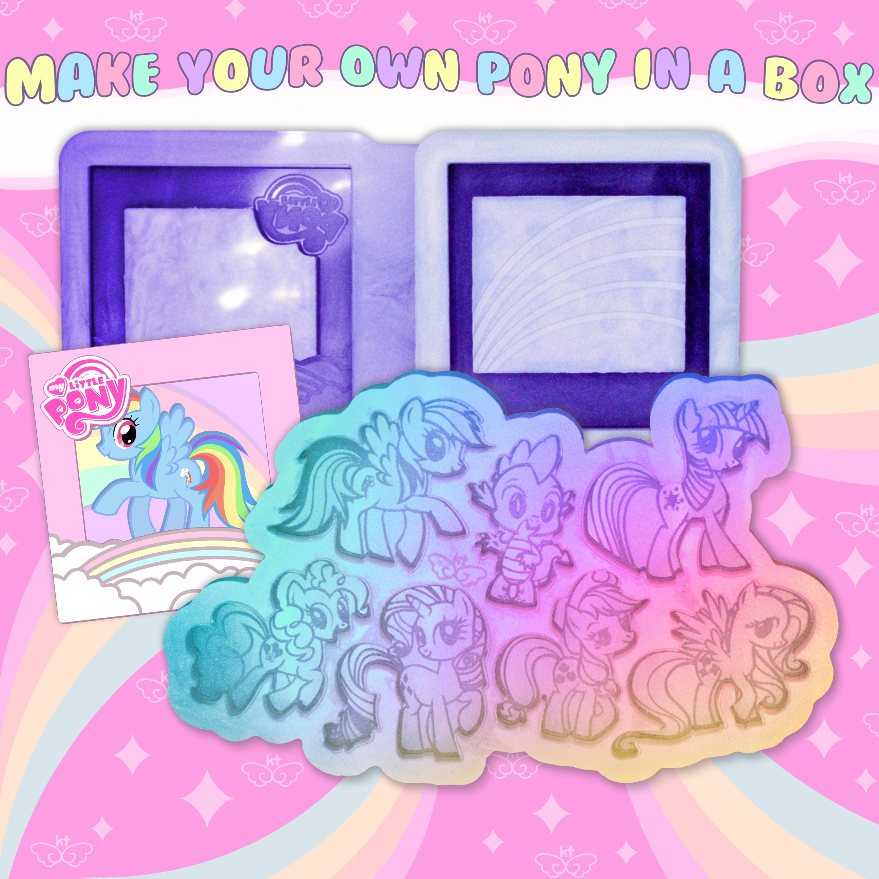 Pony Making Pony Molds - Make Your Own Pony In A Box -or- Just Buy The Ponies ...