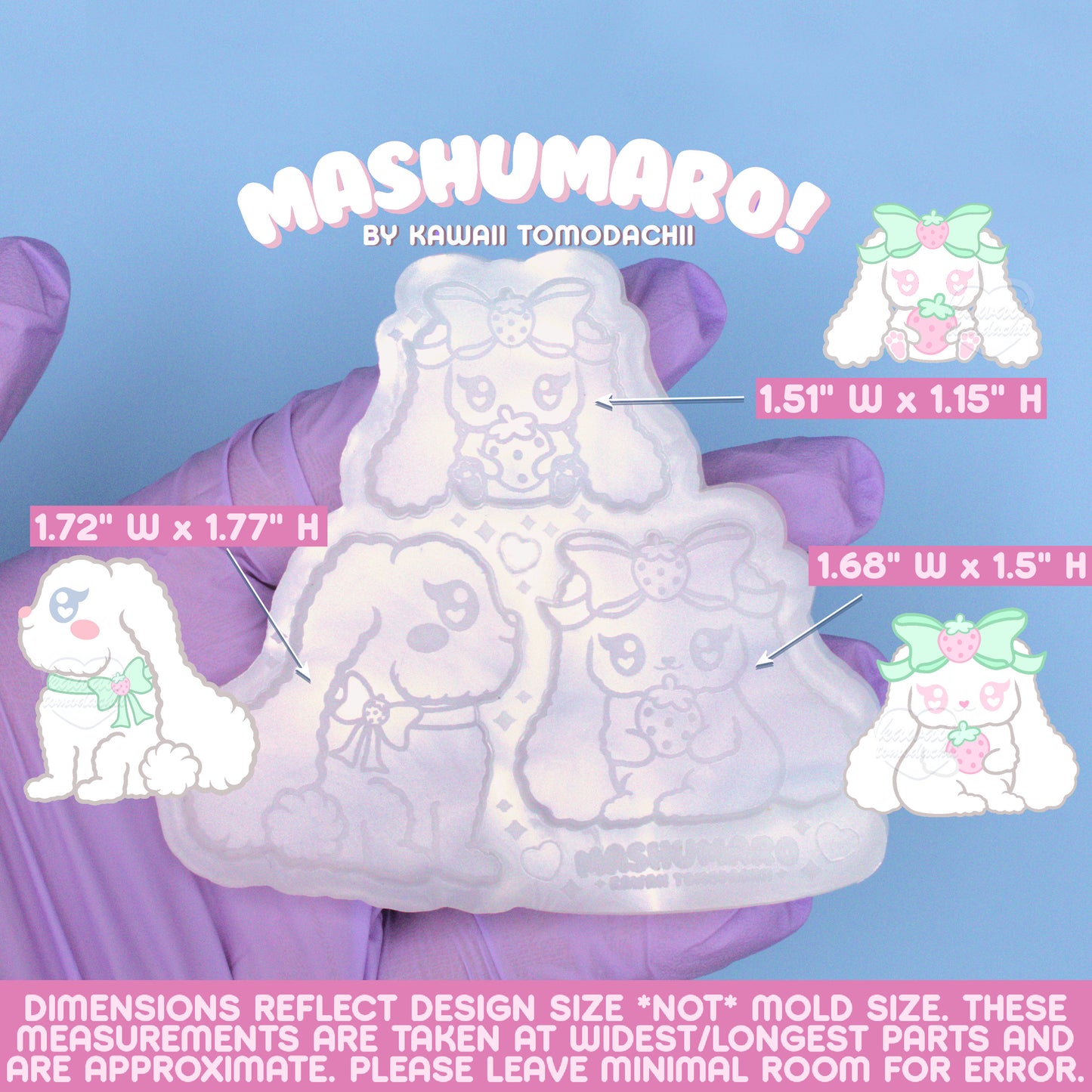 Mashu Deco Palette - Mashumaro The Marshmallow Bunny by KT