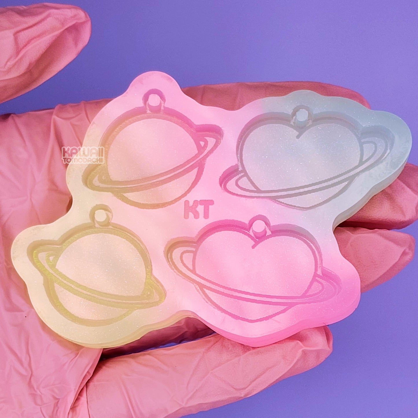 Planet Earrings Silicone Mold (Makes 2 Pairs!)