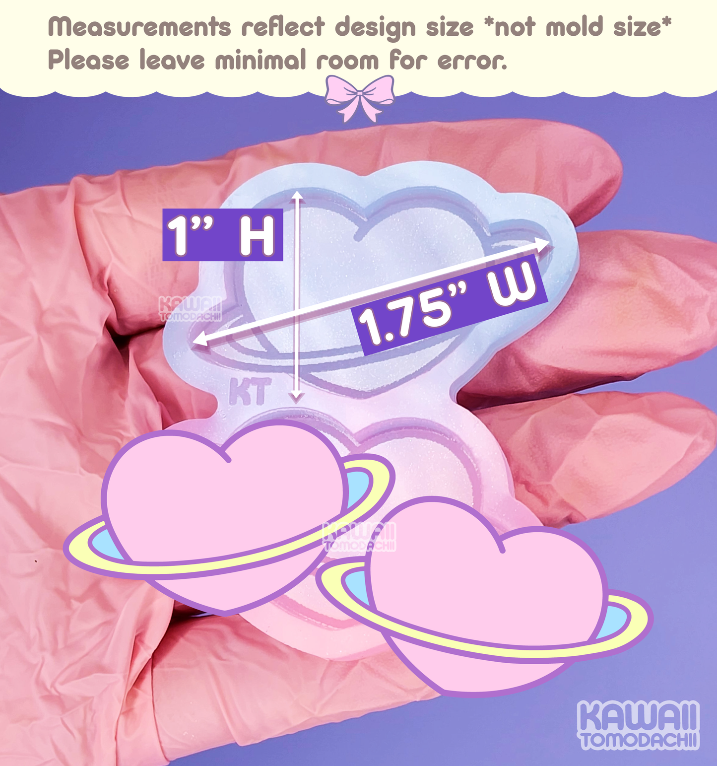 Heart Planet Pair Mold