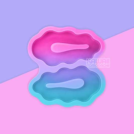 Kawaii Wavy Barrette Mold