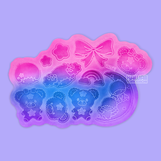 Lil Cuties Deco Palette Mold