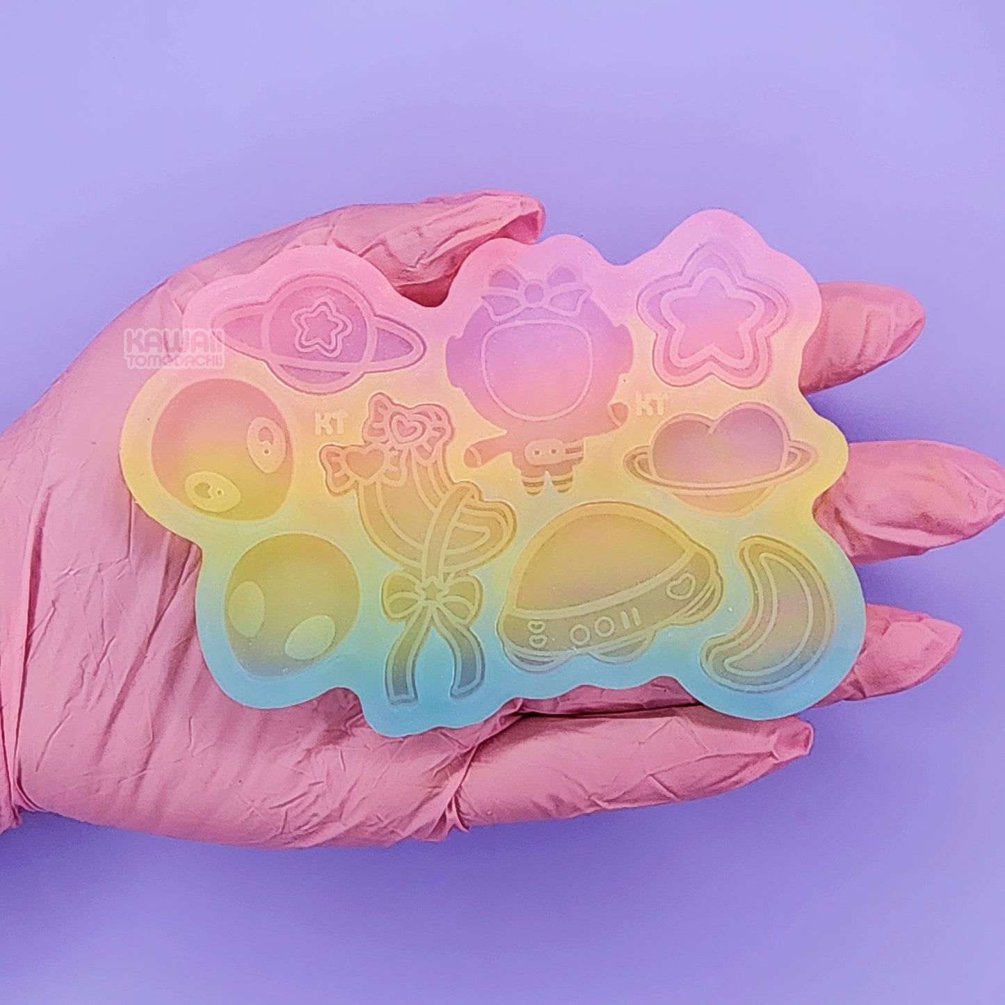 Space Galaxy Deco Palette Mold