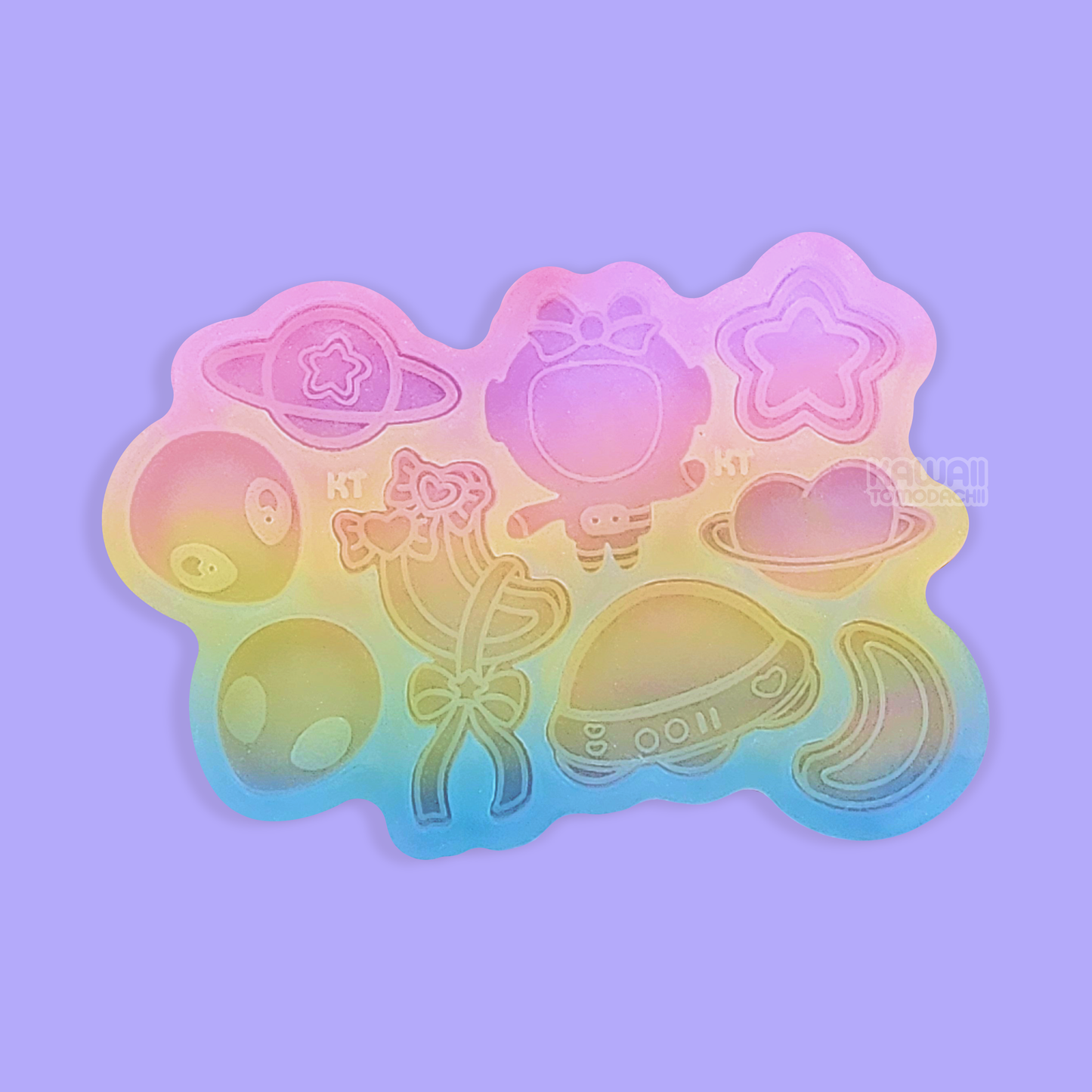 Space Galaxy Deco Palette Mold