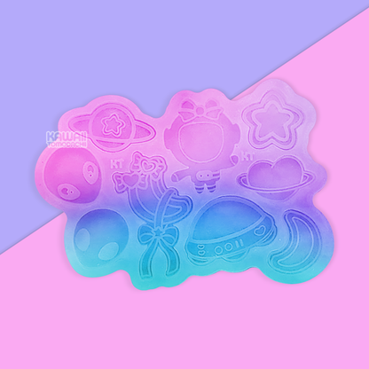 Space Galaxy Deco Palette Mold