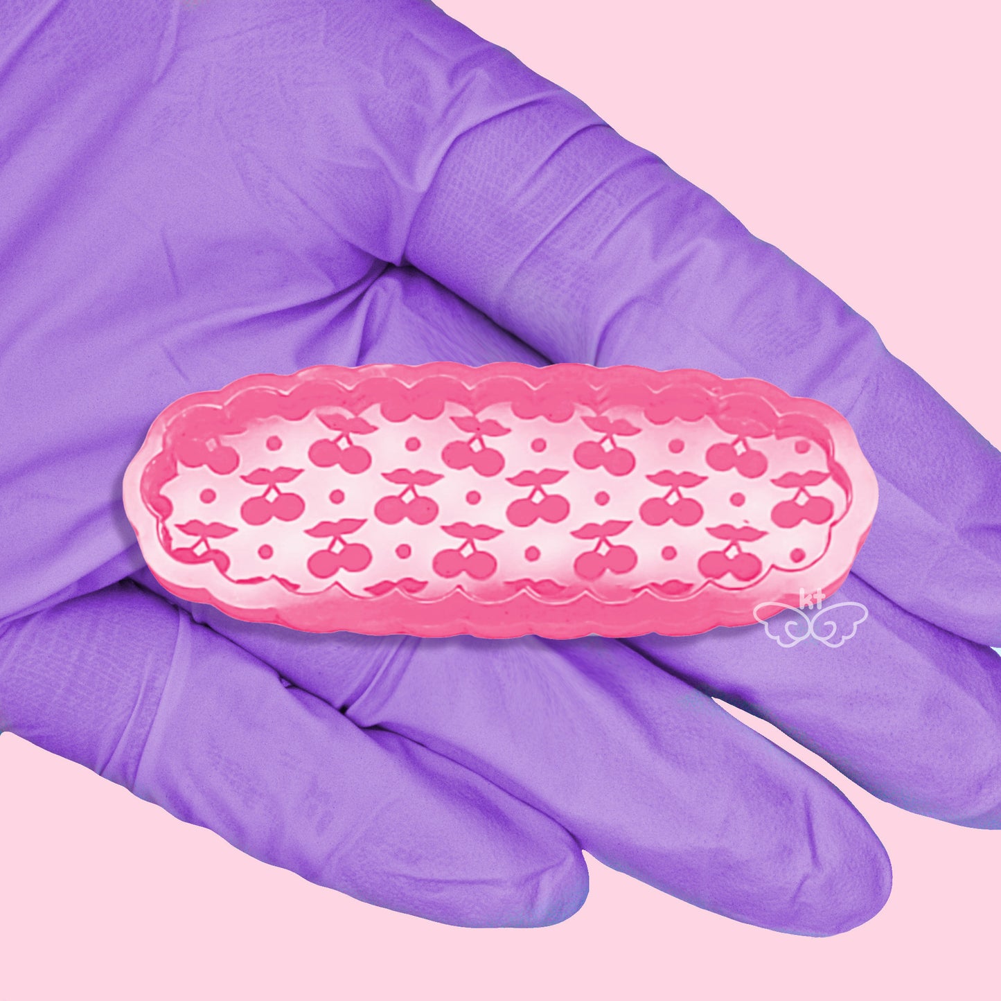 Cherry Barrette Silicone Mold