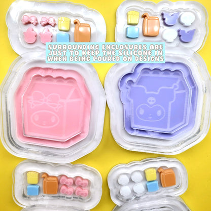 Happy Cuties Meal Box Shaker Mold Sets