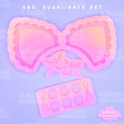 Kitty Ears (Shaker) Mold & Mold Sets For Making Kitty Ears Headband