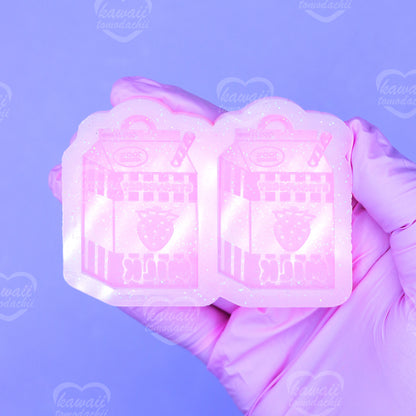 Strawberry Milk Earring Mold