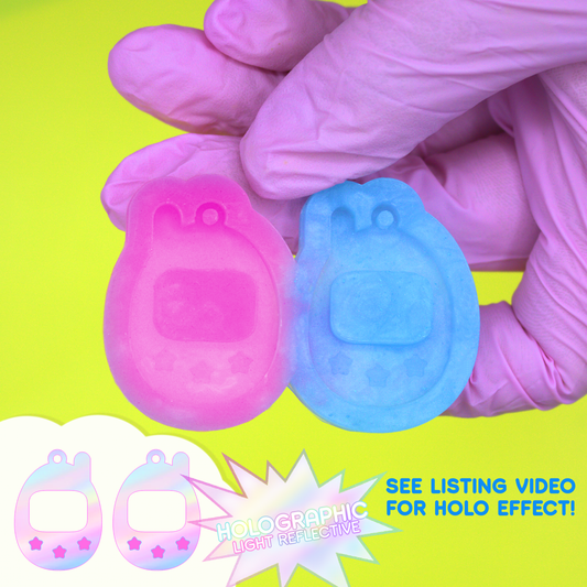 HOLOGRAPHIC Tamagotchi Earring Mold