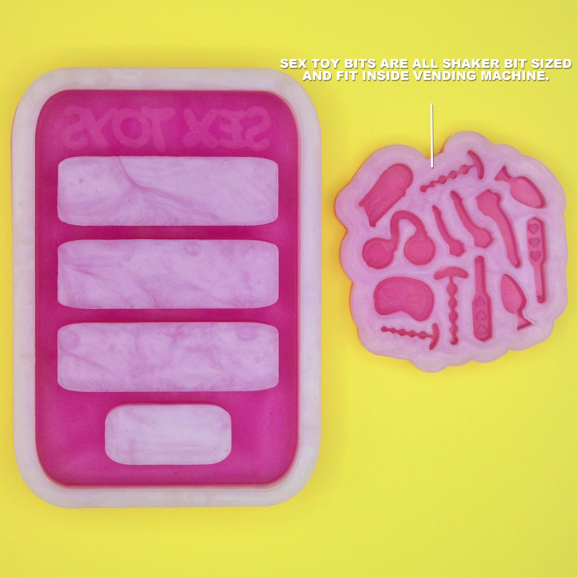 Sex Toy Vending Machine Shaker Silicone Mold SET Kawaii Tomodachii Sex Toy Vending Machine Shaker Silicone Mold SET Kawaii Tomodachii